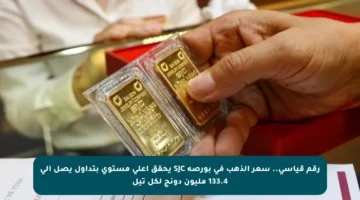 رقم قياسي.. سعر الذهب في بورصة SJC يحقق أعلى مستوى بتداول يصل إلى 133.4 مليون دونج لكل تيل
